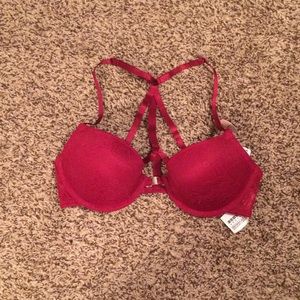 Forever 21 Maroon Bra